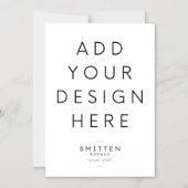 5x7"Magnetische Kaart Druk (Voorkant)