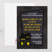 5x7 Maison hantée Halloween Invitation de fête d'H (Devant / Derrière)