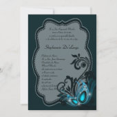 5x7 Masquerade Quinceanera Birthday Uitnodiging (Voorkant)