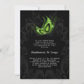 5x7 Masquerade Quinceanera Invitation Anniversaire (Devant)