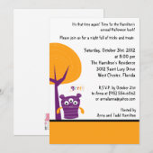 5x7 Monster Bash Halloween Party Invitation (Devant / Derrière)