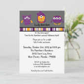 5x7 Monster Bash Halloween Party Invitation (Debout devant)