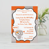 5x7 Monster Bash Halloween Party Invitation (Debout devant)