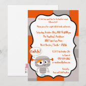 5x7 Monster Bash Halloween Party Invitation (Devant / Derrière)