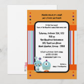 5x7 Monster Bash Halloween Party Invitation (Devant / Derrière)