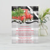 5x7 Noël Invitation XMAS Camion de Noël Buen (Debout devant)