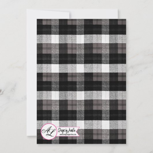 5x7 Noël Invitation XMAS Camion de Noël Buen (Dos)