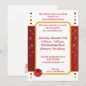 5x7 Noël Ornements fêtes Invitation (Devant / Derrière)