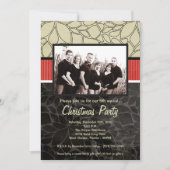 5x7 Noël XMAS Happy Holiday PHOTO Invitation (Devant)