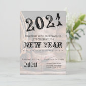 5x7 Nouvel An Invitation Cowboy Boots Barn Wo (Debout devant)