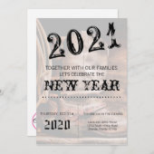 5x7 Nouvel An Invitation Cowboy Boots Barn Wo (Devant / Derrière)