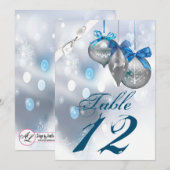 5x7 Numéro de tableau Carte Ornements Snowflakes S (Devant / Derrière)