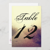 5x7 Numéro de tableau Carte Sunrise Pathway Path (Devant / Derrière)