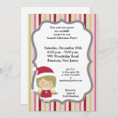 5x7 Petit ange de Noël Invitation (Devant / Derrière)