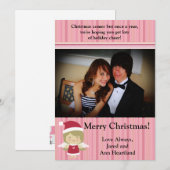 5x7 Petit ange de Noël Invitation (Devant / Derrière)