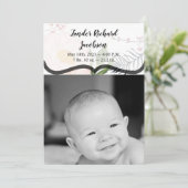 5x7 Photo Faire-part de naissance Armée Baby Cosmo (Debout devant)