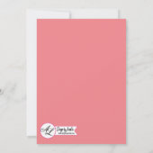 5x7 Photo Graduation Party Invitation Bohemian Cac (Dos)