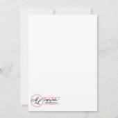 5x7 Photo Graduation Party Invitation Flo tropical (Dos)