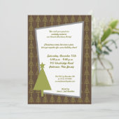 5x7 Plan forêt verte Invitation (Debout devant)