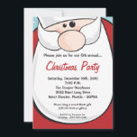 5x7 Santa Clause Beard XMAS Christmas Invitation<br><div class="desc">Cette 5x7 dimension Chic et tendance Noël Noël Clause Beard XMAS Christmas Party Invitation est à la fois tendance et chic. Il est imprimé sur du papier de 110 livres mat, lisse, vibrant et mat. Contient 50 % de contenu recyclé. Parfait pour vos invitations et annonces d'événements les plus formelles....</div>