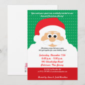 5x7 Santas Beard Noël Invitation (Devant / Derrière)