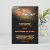 5x7 Spaanse Band Quinceanera Birthday Uitnodiging (Staand voorkant)