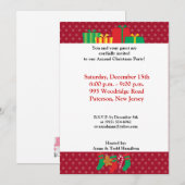 5x7 Stocking / Présente sur Invitation sur place d (Devant / Derrière)