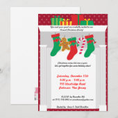 5x7 Stocking / Présente sur Invitation sur place d (Devant / Derrière)