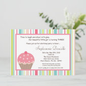 5x7 Sweet Treat Cake Anniversaire Fête Invitation (Debout devant)