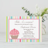 5x7 Sweet Treat Cake Anniversaire Fête Invitation (Debout devant)