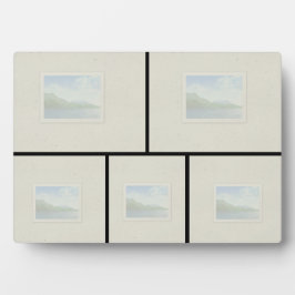 5x7 tablet Plaque - 5 Afbeeldingen Fotoplaat
