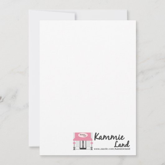 5x7 Top Hat Snowman Invitation (Dos)