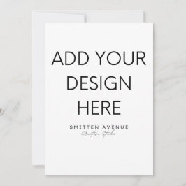 5x7" Uitnodiging Afdrukken