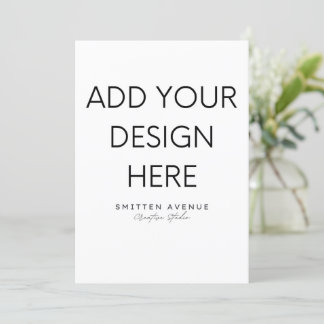 5x7" Uitnodiging Afdrukken