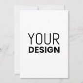 5x7 Uitnodiging Kaart (Voorkant)