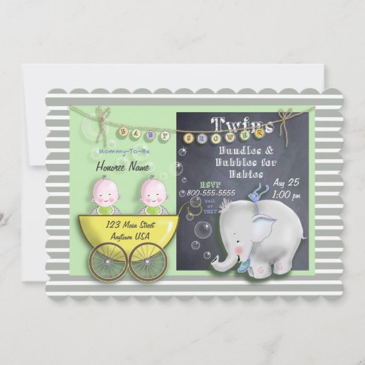 5x7 Uitnodiging Opgeroepen (Voorkant)