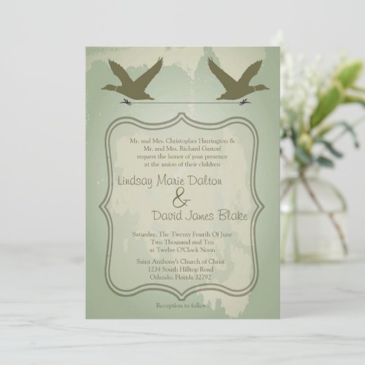 5x7 Uitnodiging tot uitzending van een uitzending  (Staand voorkant)