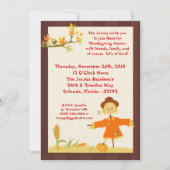 5x7 Uitnodiging van de Kern van de Thanksgiving va (Voorkant)