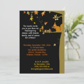 5x7 Uitnodiging van de Partij van de Thanksgiving (Staand voorkant)