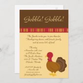 5x7 Uitnodiging van de Turkse partij voor de Thank (Voorkant / Achterkant)