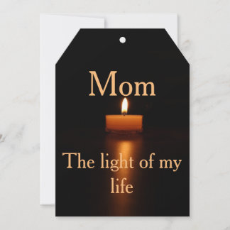 5x7 Uitnodigingsmandje voor je moeder Kaart