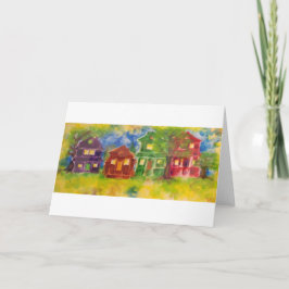 5x7 Wenskaart - Facets - door Lucie Bergeron Kaart