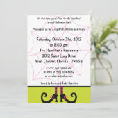 5x7 Witchays Halloween Party Invitation (Debout devant)
