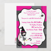 5x7 Witchays Halloween Party Invitation (Devant / Derrière)