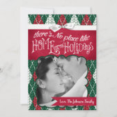 5x7 XMAS Carte photo vert doux Noël moche (Devant)