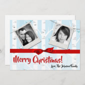 5x7 XMAS-kerstboomgaard winterfotokaart Feestdagenkaart (Voorkant / Achterkant)