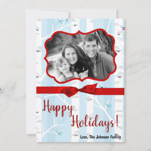 5x7 XMAS-kerstboomgaard winterfotokaart Feestdagenkaart