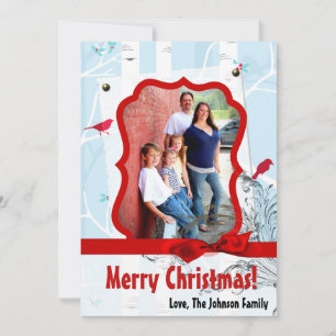 5x7 XMAS-kerstboomgaard winterfotokaart Feestdagenkaart