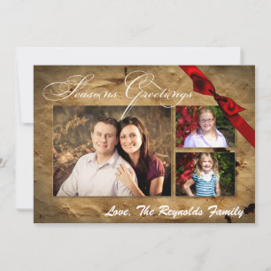 5x7 XMAS-kerstkaart voor  -fotokaart Feestdagenkaart