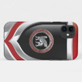 [600] Assyrische scharnieren - Silver Lamassu Case-Mate iPhone Case (Achterkant (horizontaal))